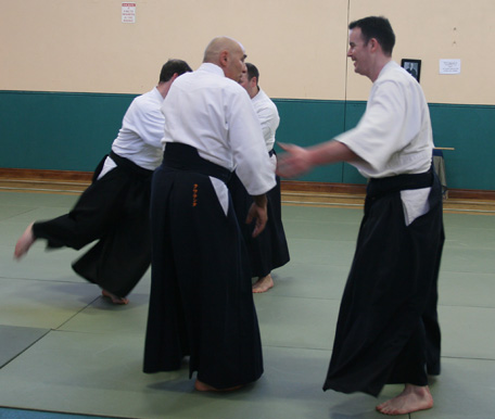 Michele Quaranta and Eamon Coyne Sensei