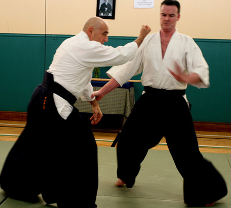 Michele Quaranta Sensei and Eamon Coyne