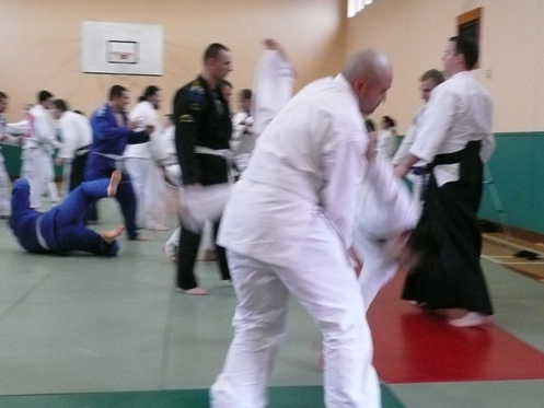 Class doing techniques