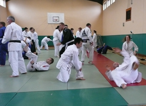 Class doing techniques