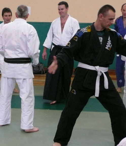 Eamon Coyne Sensei and Michael Clancy
