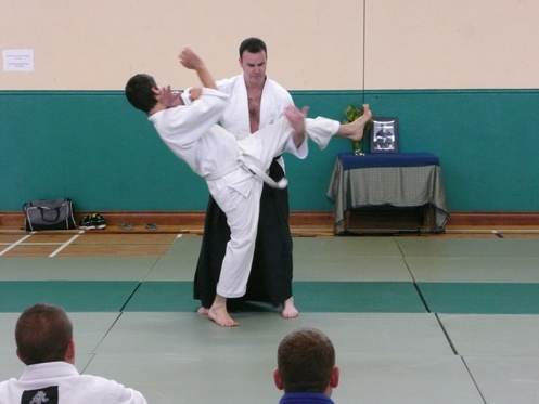 Eamon Coyne Sensei and Dean Clancy