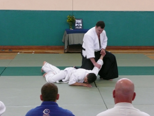 Eamon Coyne Sensei and Dean Clancy Ikkyo