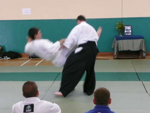 Eamon Coyne Sensei and Dean Clancy