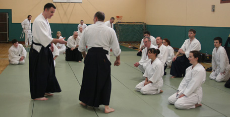 Eamon Coyne Sensei and Trevor Pigott Sensei