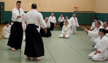 Eamon Coyne Sensei and Trevor Pigott Sensei
