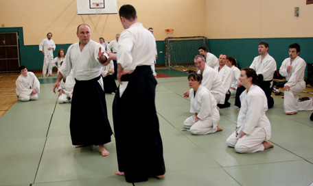 Eamon Coyne Sensei and Trevor Pigott Sensei