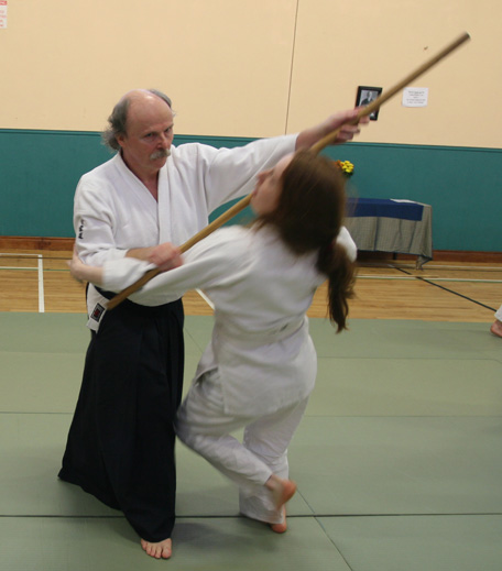 Joe McHugh Sensei and Sarah Conlon