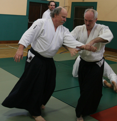 Eamon Thompson and Joe McHugh Sensei