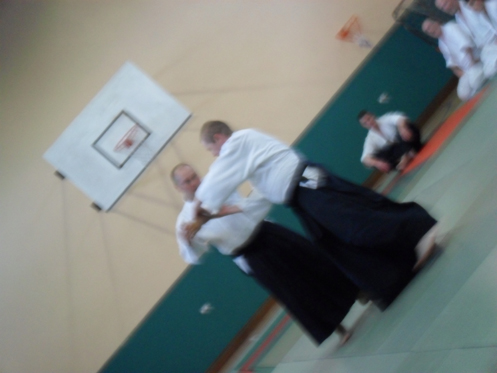 Trevor Pigott Sensei with Tony McHugh Sensei