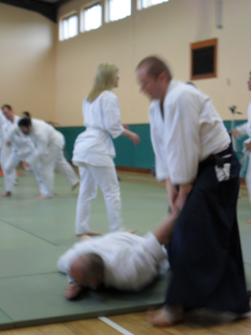 Tony McHugh Sensei and Niall Jones
