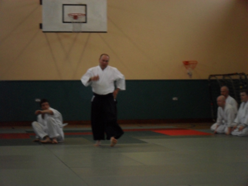 Trevor Pigott Sensei and Dean Clancy