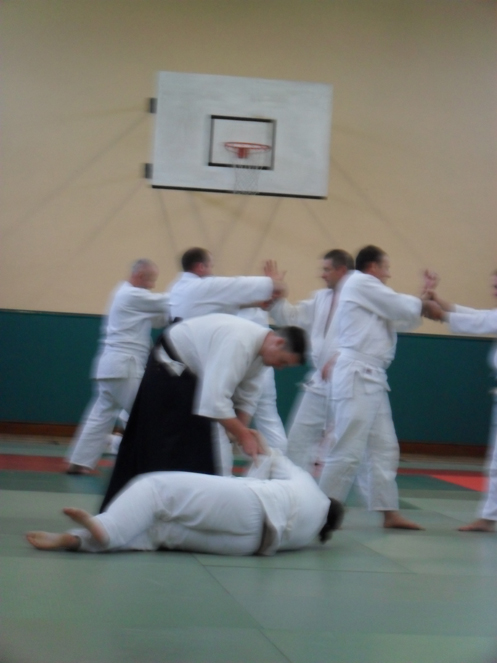 Eamon Coyne Sensei and Tom Waldron