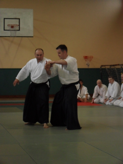 Trevor Pigott Sensei and Eamon Coyne Sensei