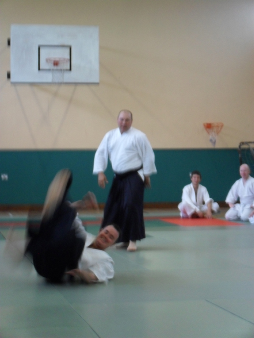 Trevor Pigott Sensei and Eamon Coyne Sensei