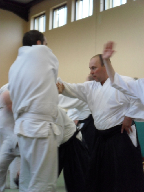 Trevor Pigott Sensei and Garry Holmes