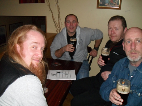 Declan, Trevor, Tony and Eamon