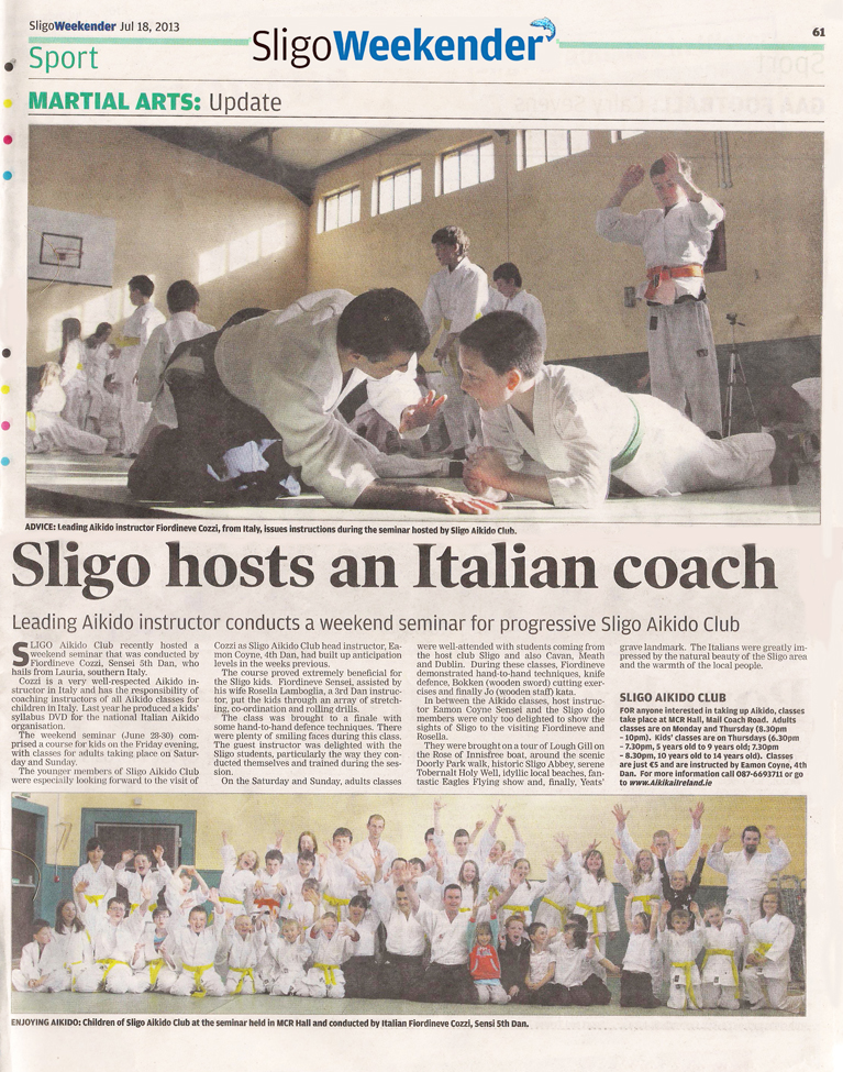 Sligo Weekender June 2013